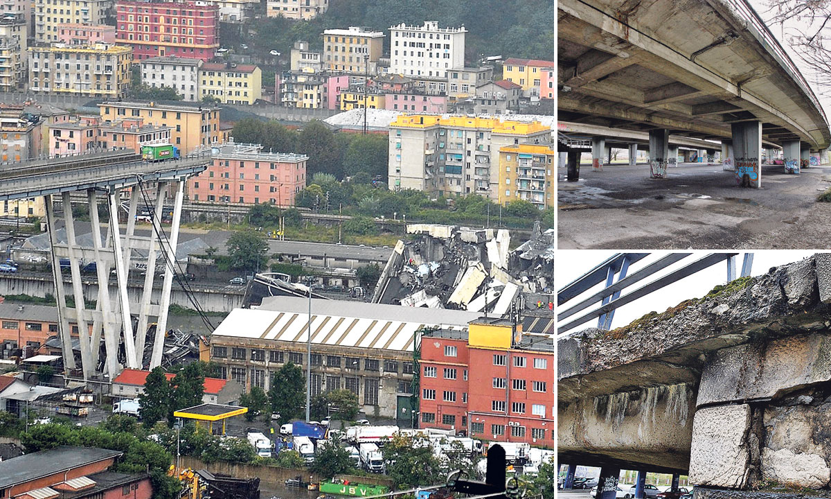 lijevo: Genova; desno: Zagreb