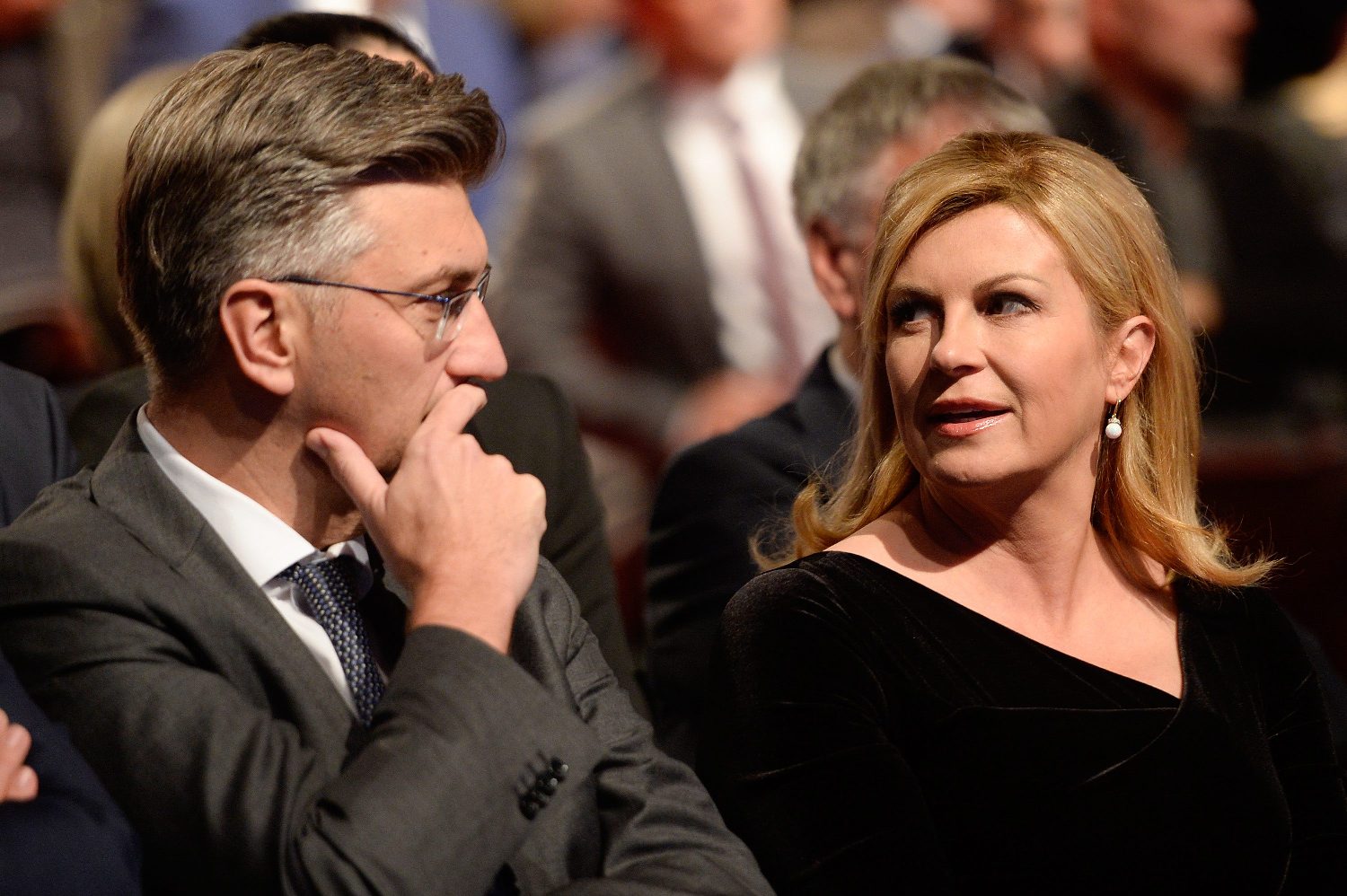 Premijer Andrej Plenković i predsjednica Kolinda Grabar-Kitarović