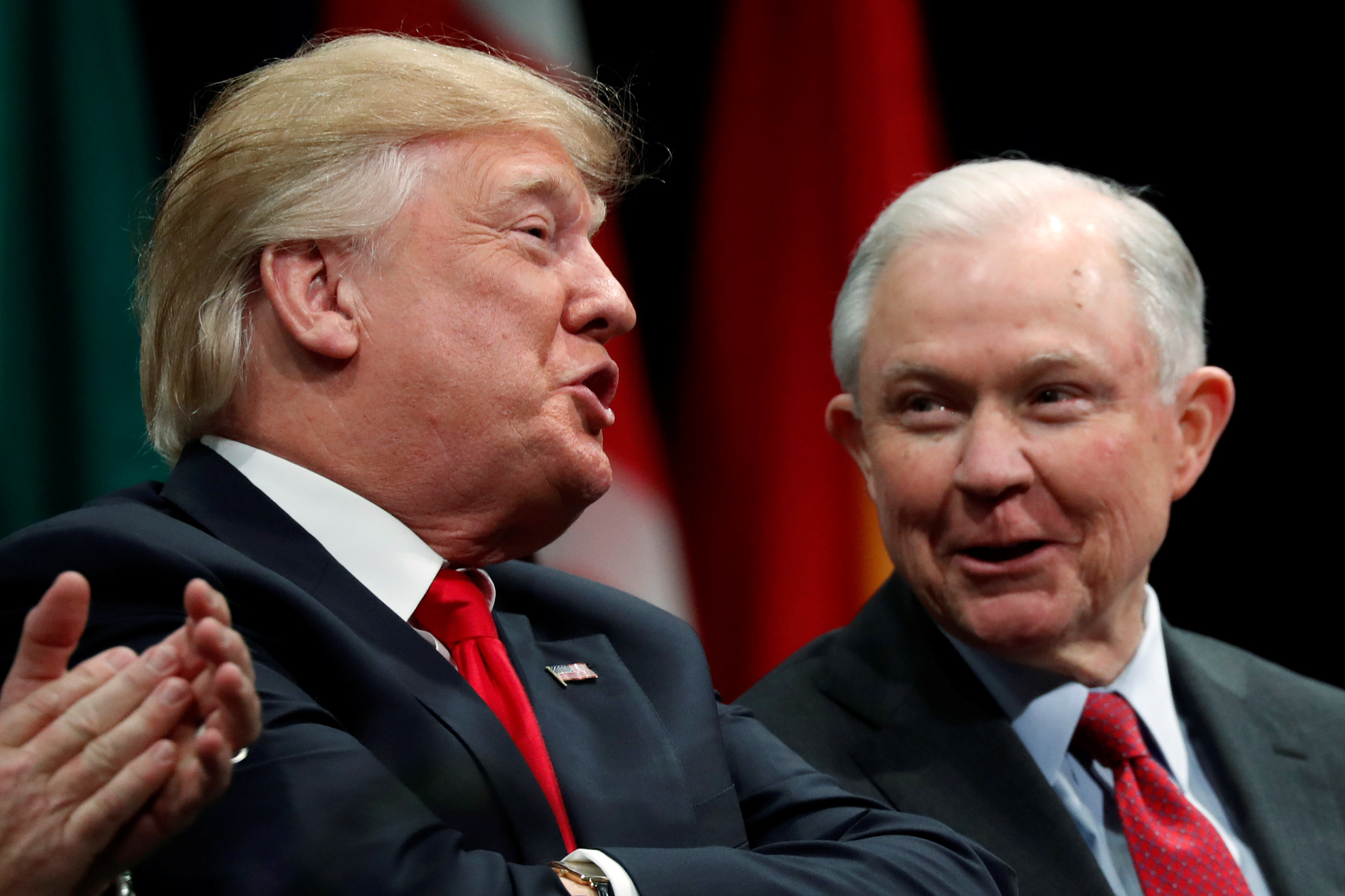 Donald Trump i Jeff Sessions