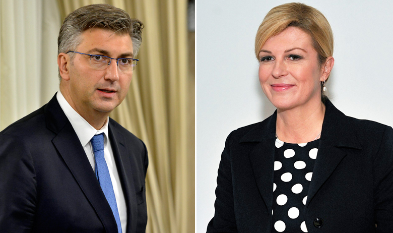 Andrej Plenković, Kolinda Grabar-Kitarović