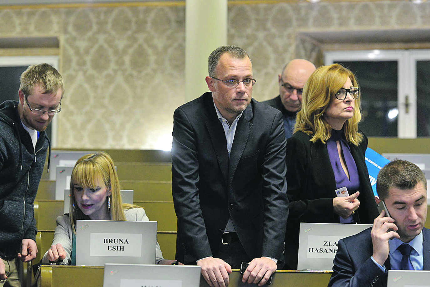 Bruna Esih, Zlatko Hasanbegović i Ana Lederer