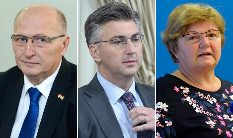 Miroslav Šeparović, Andrej Plenković, Nada Murganić