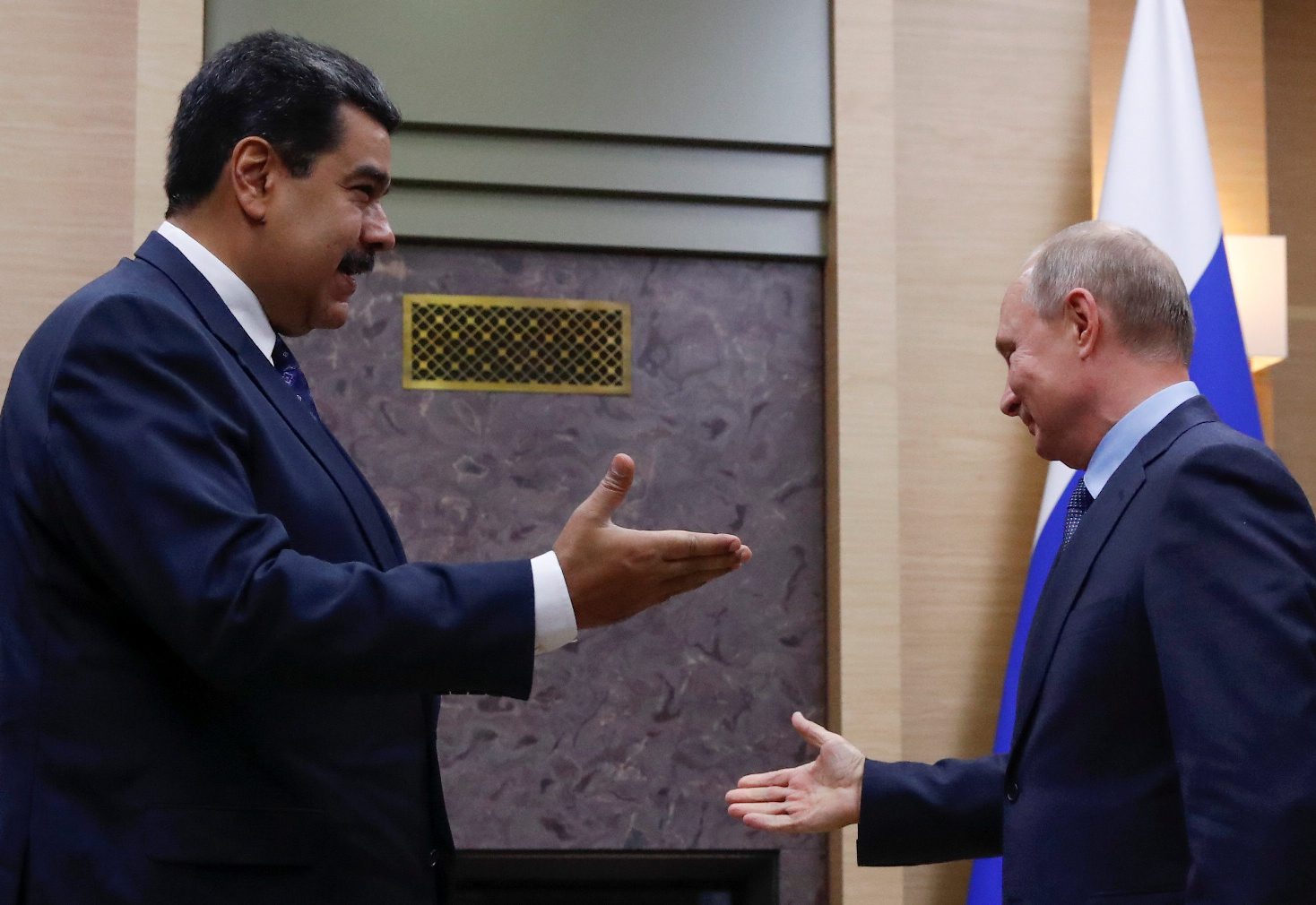 Nicolas Maduro i Vladimir Putin