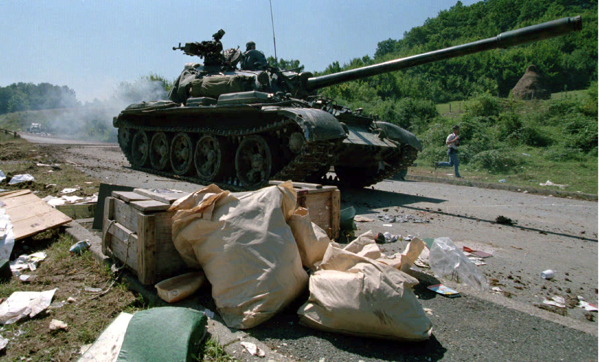 Ilustracija: tenk Hrvatske vojske u kolovozu 1995.