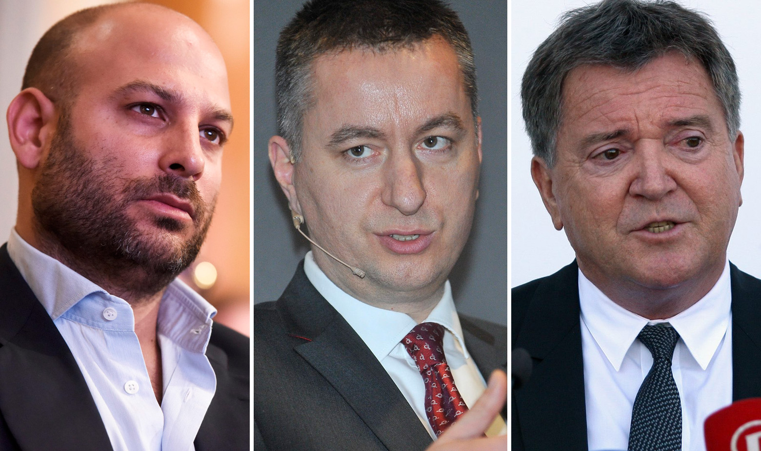 Davor Lukšić, Fabris Peruško, Ante Vlahović