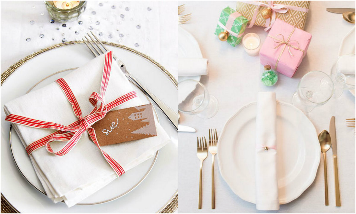 Blagdanski stol collage