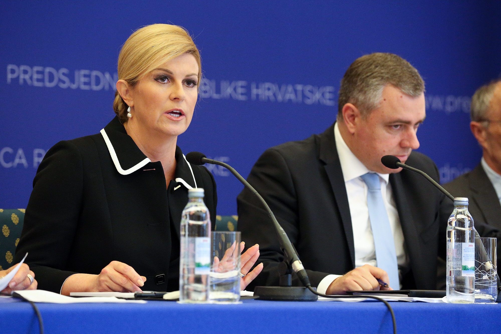 Kolinda Grabar-Kitarović i Mate Radeljić