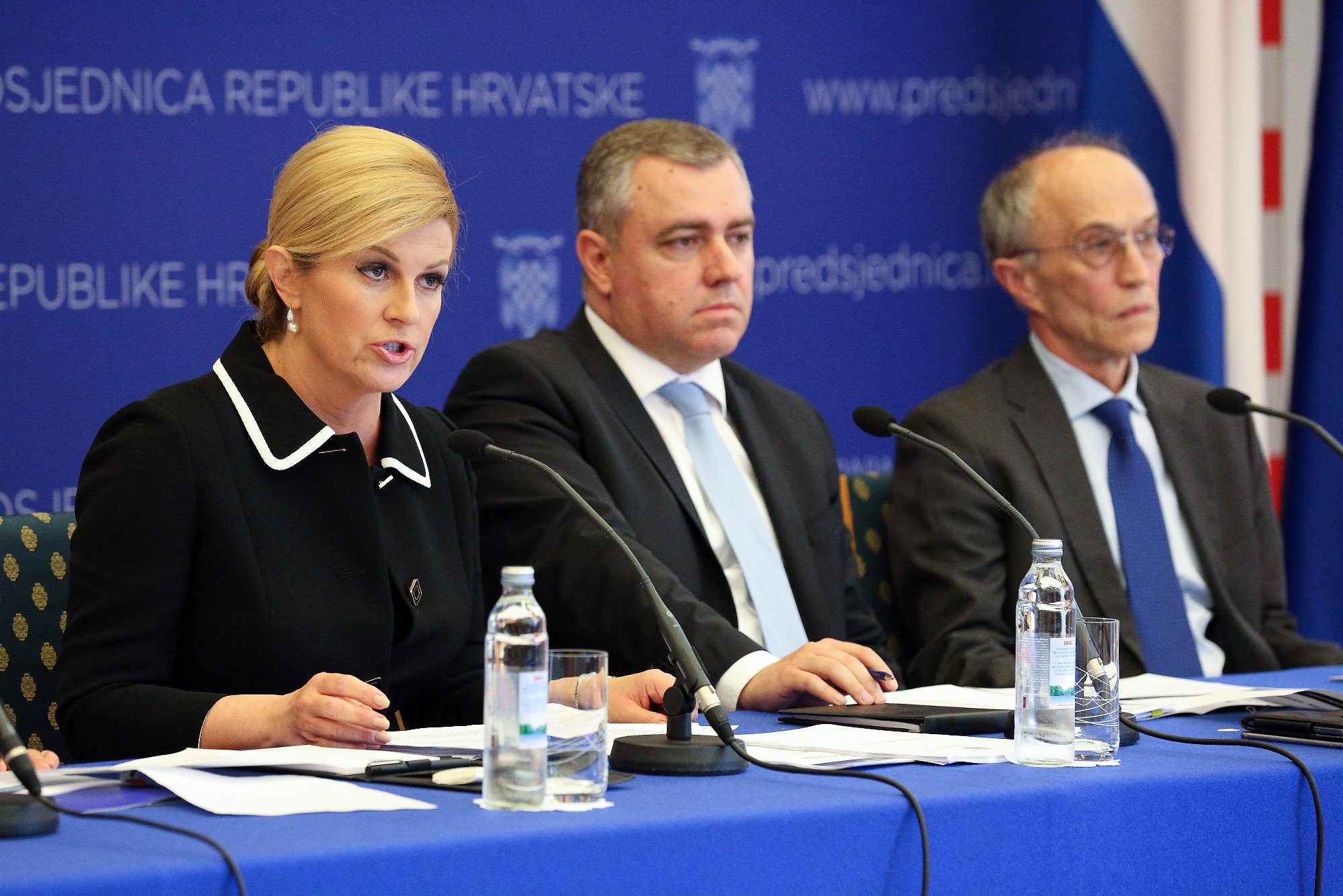 Predsjednica Kolinda Grabar Kitarović i Mate Radeljić