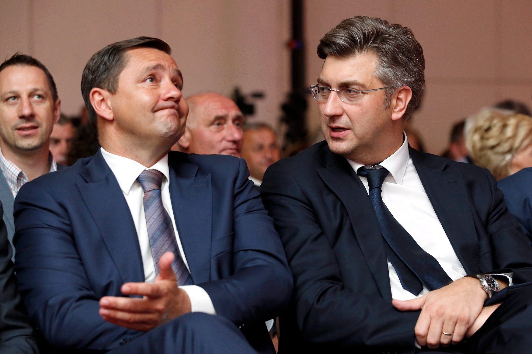 Andrija Mikulić i Andrej Plenković