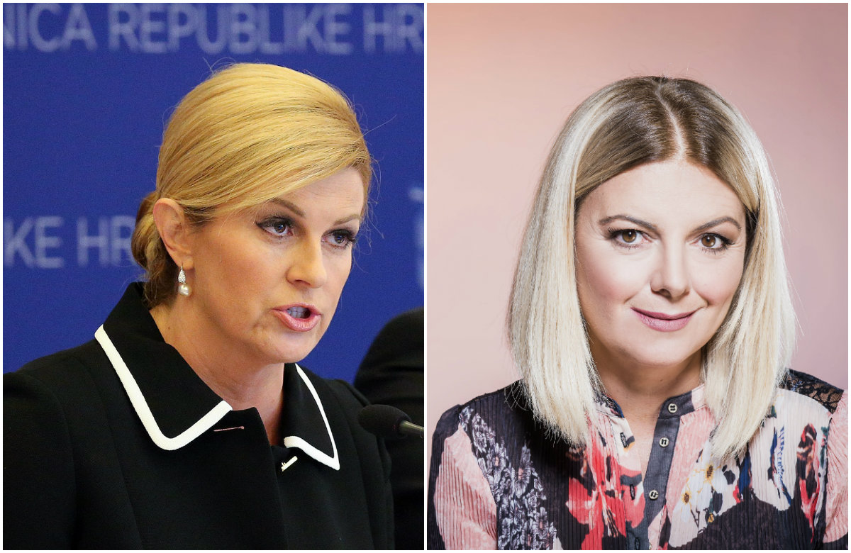 Kolinda Grabar-Kitarović, Mirjana Hrga
