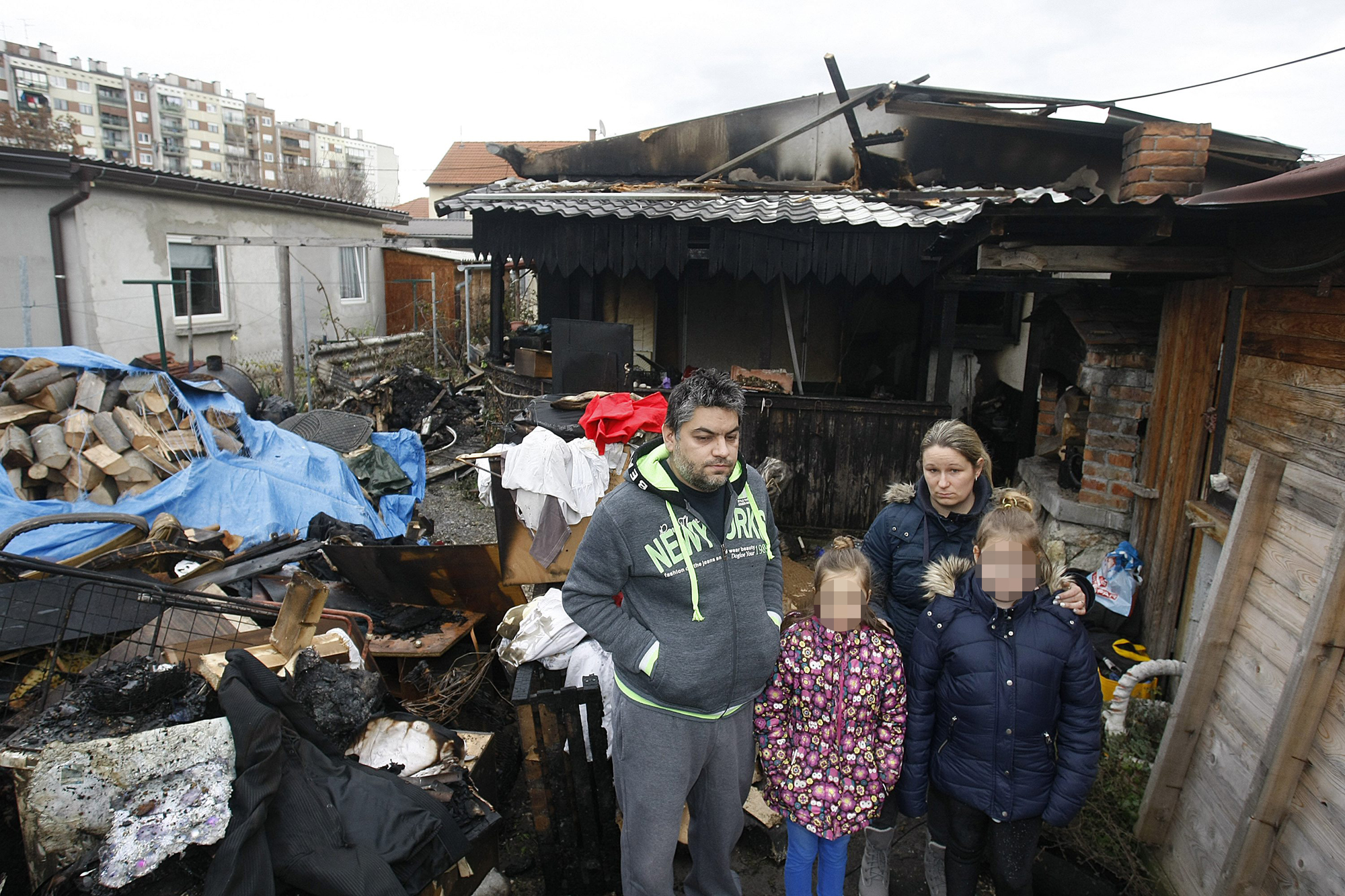 Danijel i Ivana Ikić s djecom