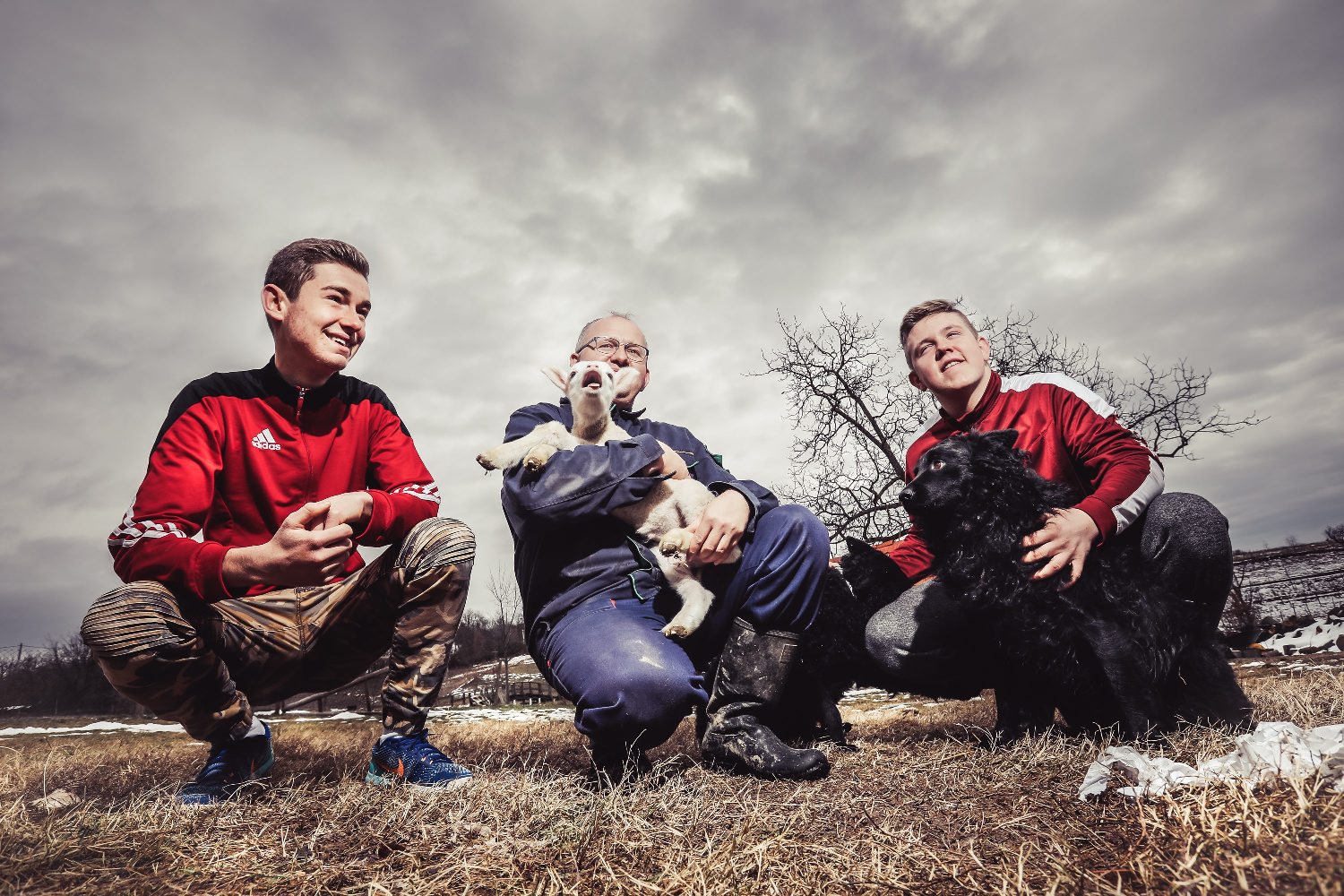 Na fotografiji: Kristijan Marić, Željko Grigić i Robert Lukačević