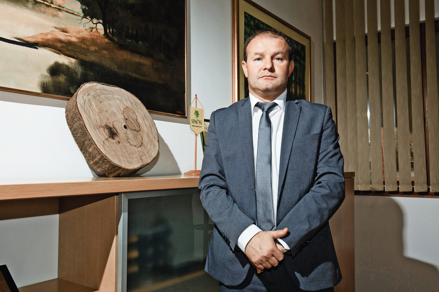 Josip Faletar, predsjednik Uprave drvne industrije Spačva