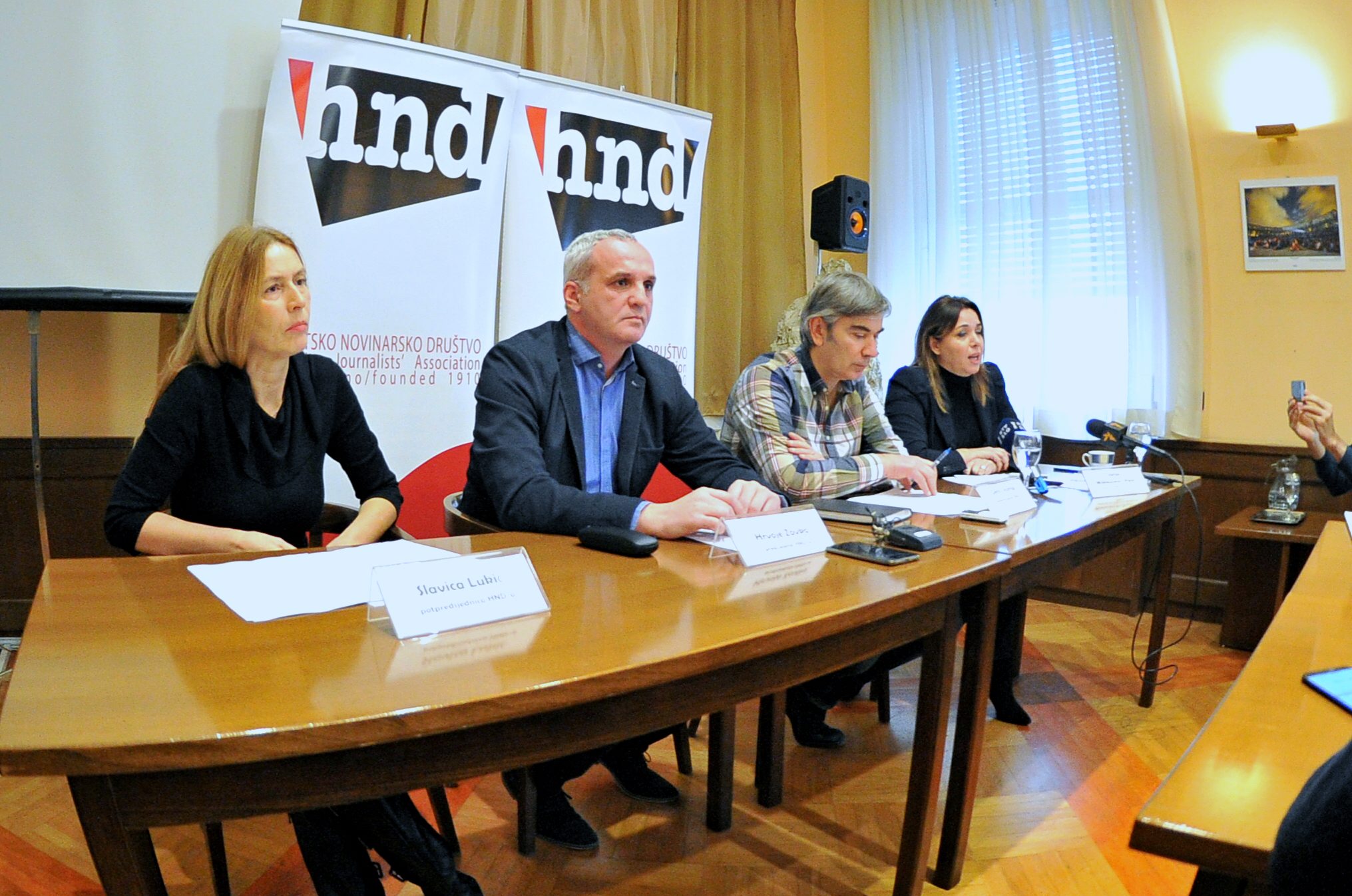 Slavica Lukic, Hrvoje Zovko,  Denis Romac, Sanja Mikleusevic Pavic.