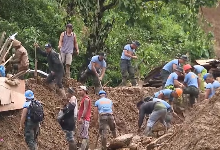 Odron tla na Filipinima nakon tajfuna