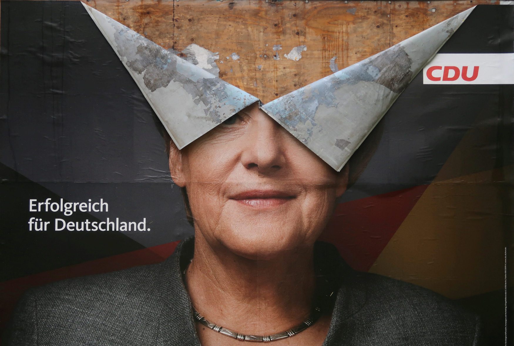 Izborni poster kampanje Angele Merkel