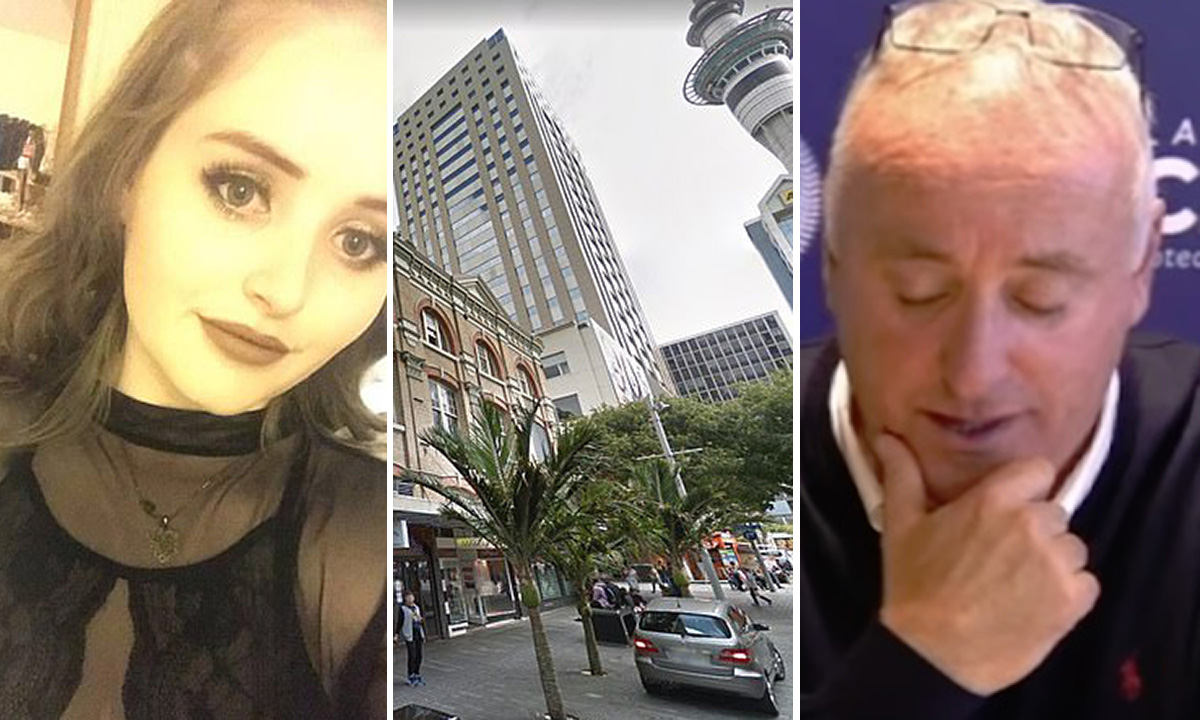 Grace Millane (L), hotel u kojem je zadnji put viđena, otac David na pressici