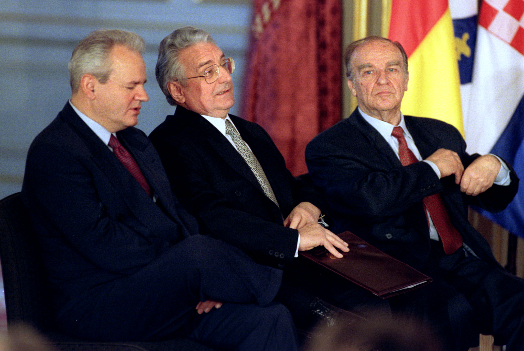 Slobodan Milošević i Franjo Tuđman