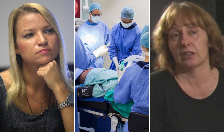 Jasna Karačić (L), Ljubica Adžaip (D)