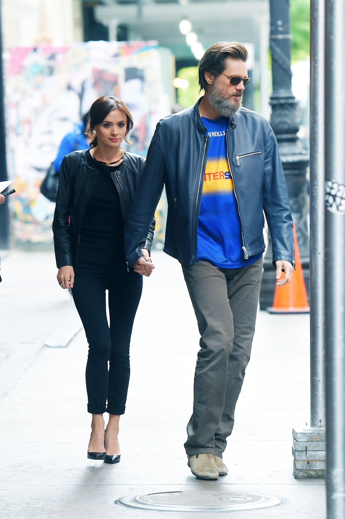 Cathriona White i Jim Carrey