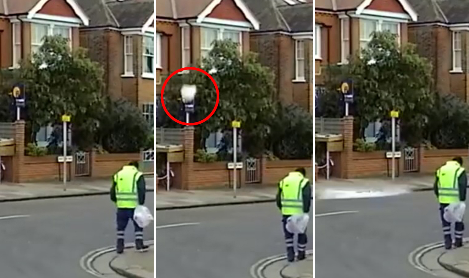 London komad leda s neba