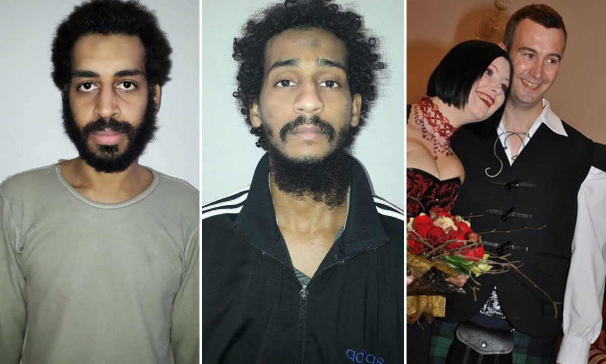 Alexanda Kotey, Shafee Elsheikh, Dragana Haines Prodanović i David Haines