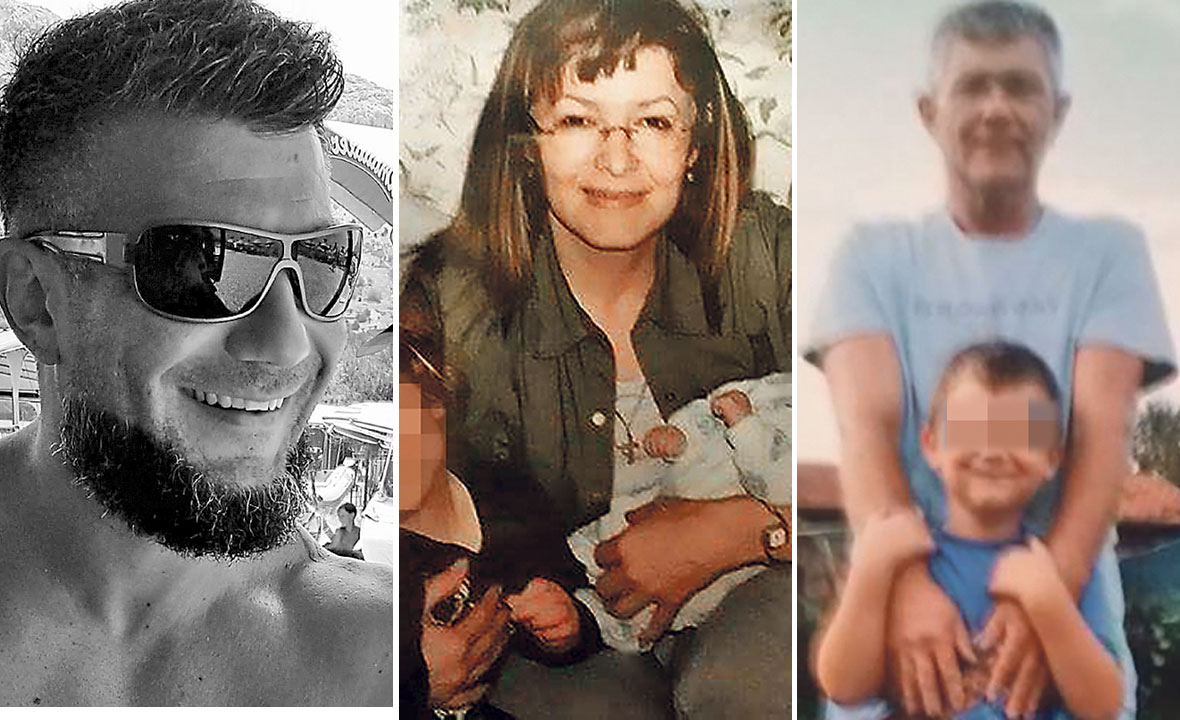 Shrvana Slavica Vujčić (na slici u sredini), majka ubijenog Sanjina (lijevo), ispričala nam je što je nagnalo njezina supruga (desno) da digne ruku na sina 