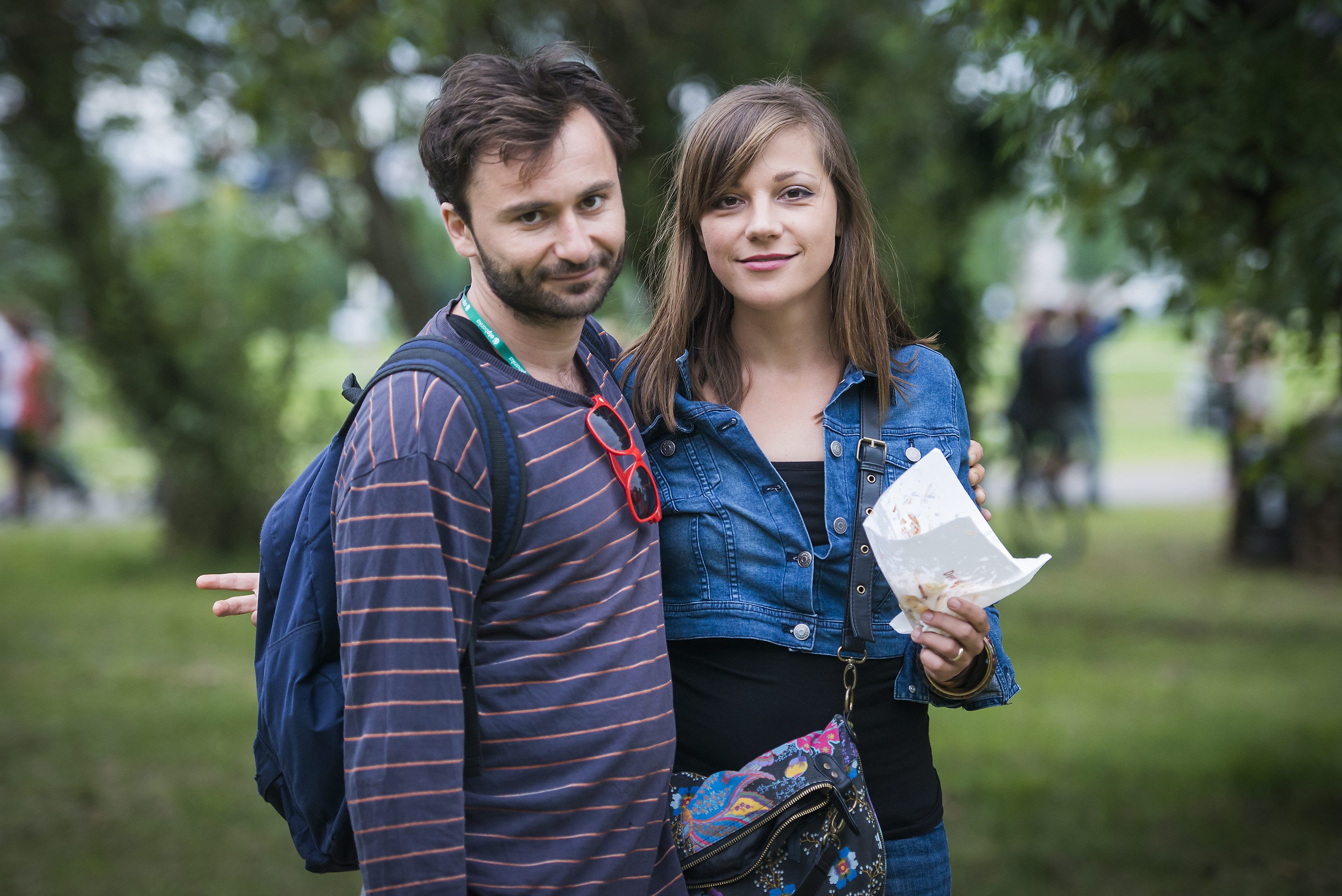 Rakan Rushaidat i supruga Ivana 2014.