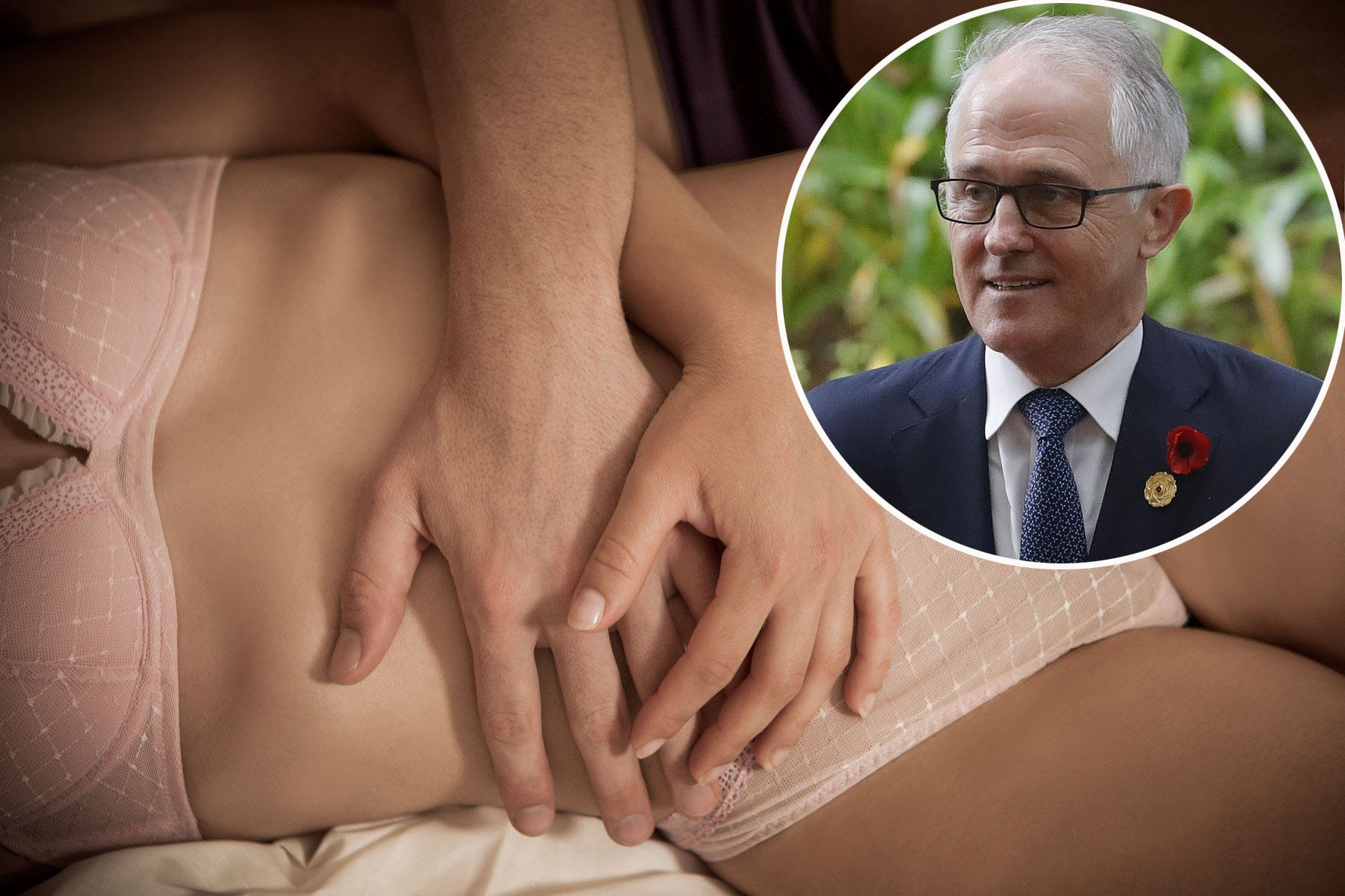 Malcolm Turbull (u krugu)