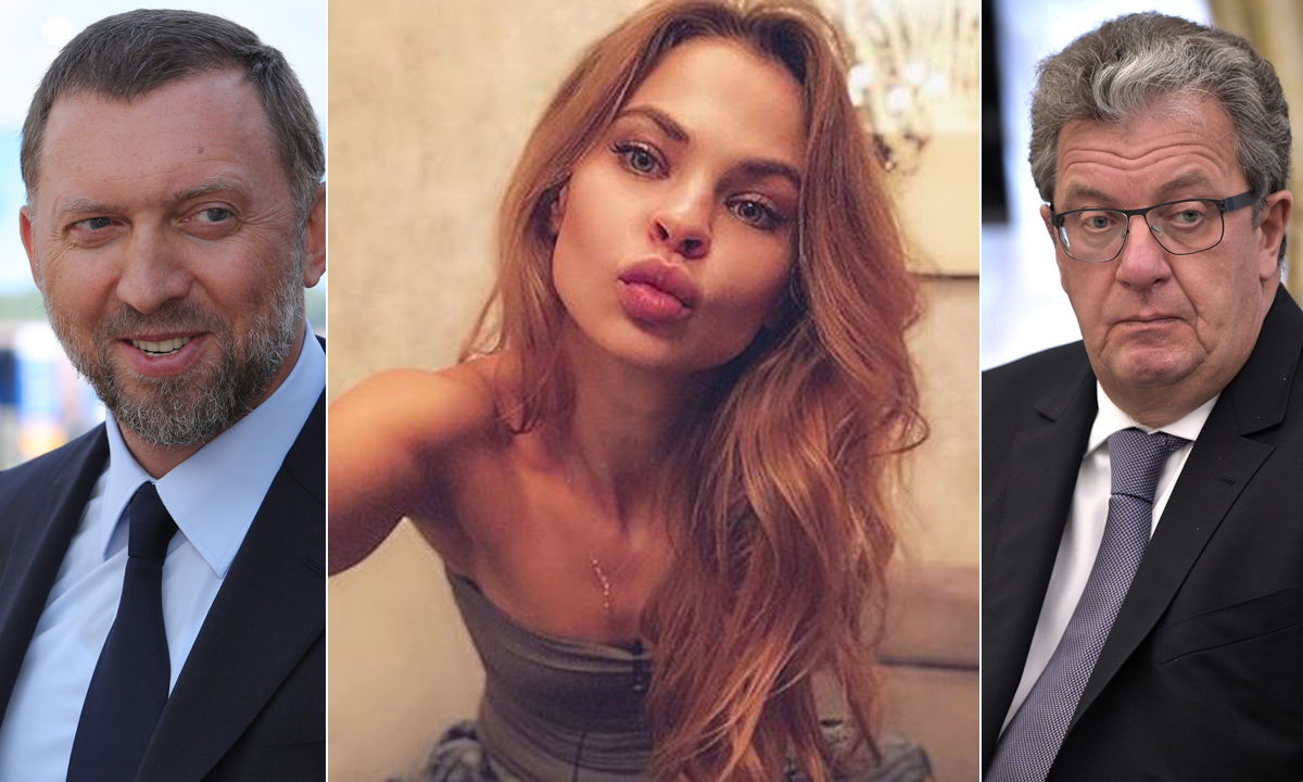 Oleg Deripaska, Nastja Ribka i Sergej Prihodko