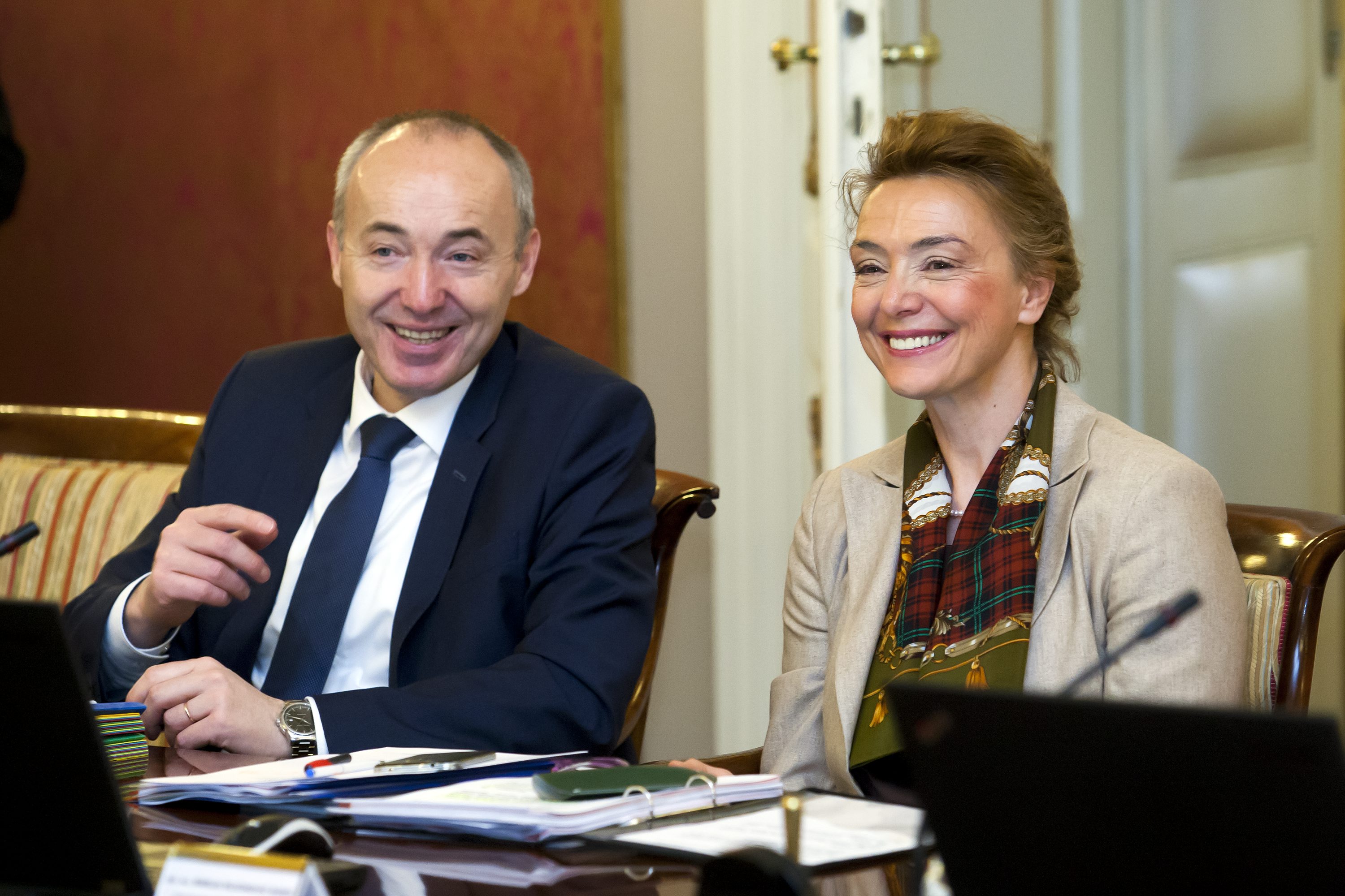 Na fotografiji: Drago Krstičević, Marija Pejčinović Burić