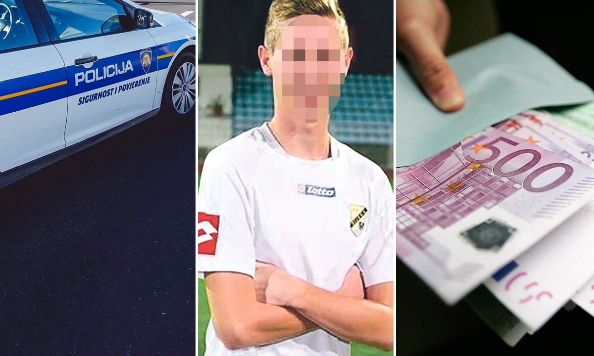 u sredini: nogometaš Ivan B.