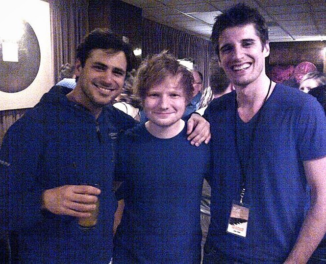 Stjepan Hauser, Ed Sheeran i Luka Šulić