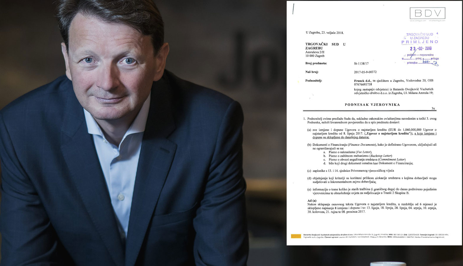 Dubravko Artuković, predsjednik Nadzornog odbora Francka