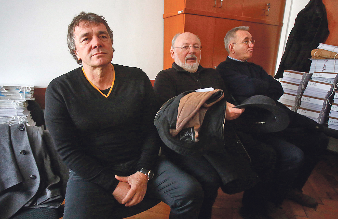 Miro Vrlja (sasvim lijevo)