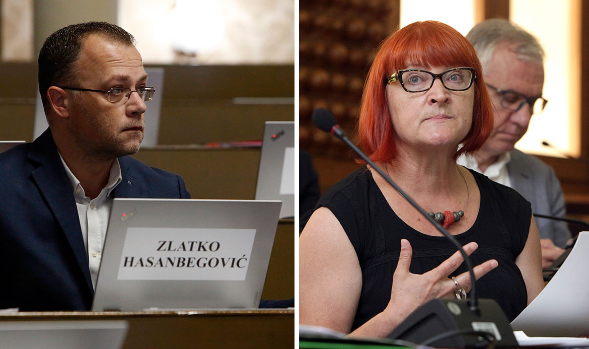 Zlatko Hasanbegović, Rada Borić