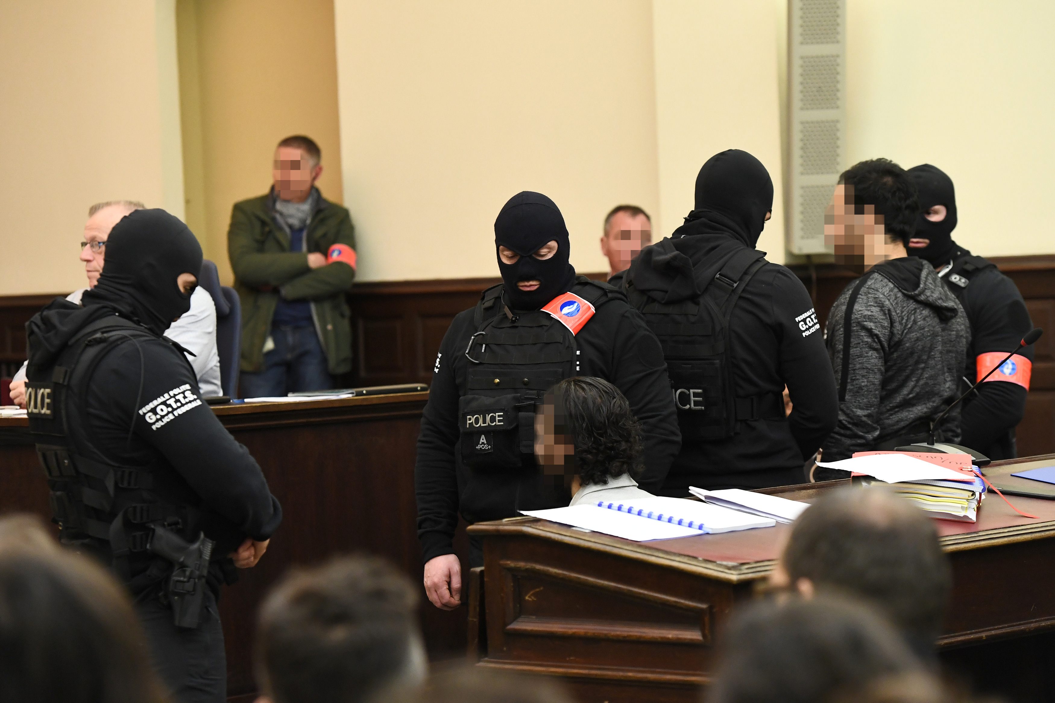 Salah Abdeslam na sudu