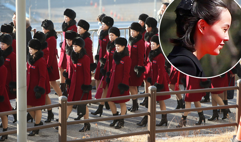 Navijačice iz Sjeverne Koreje dolaze u Južnu Koreju; u krugu Kim Yo-jong