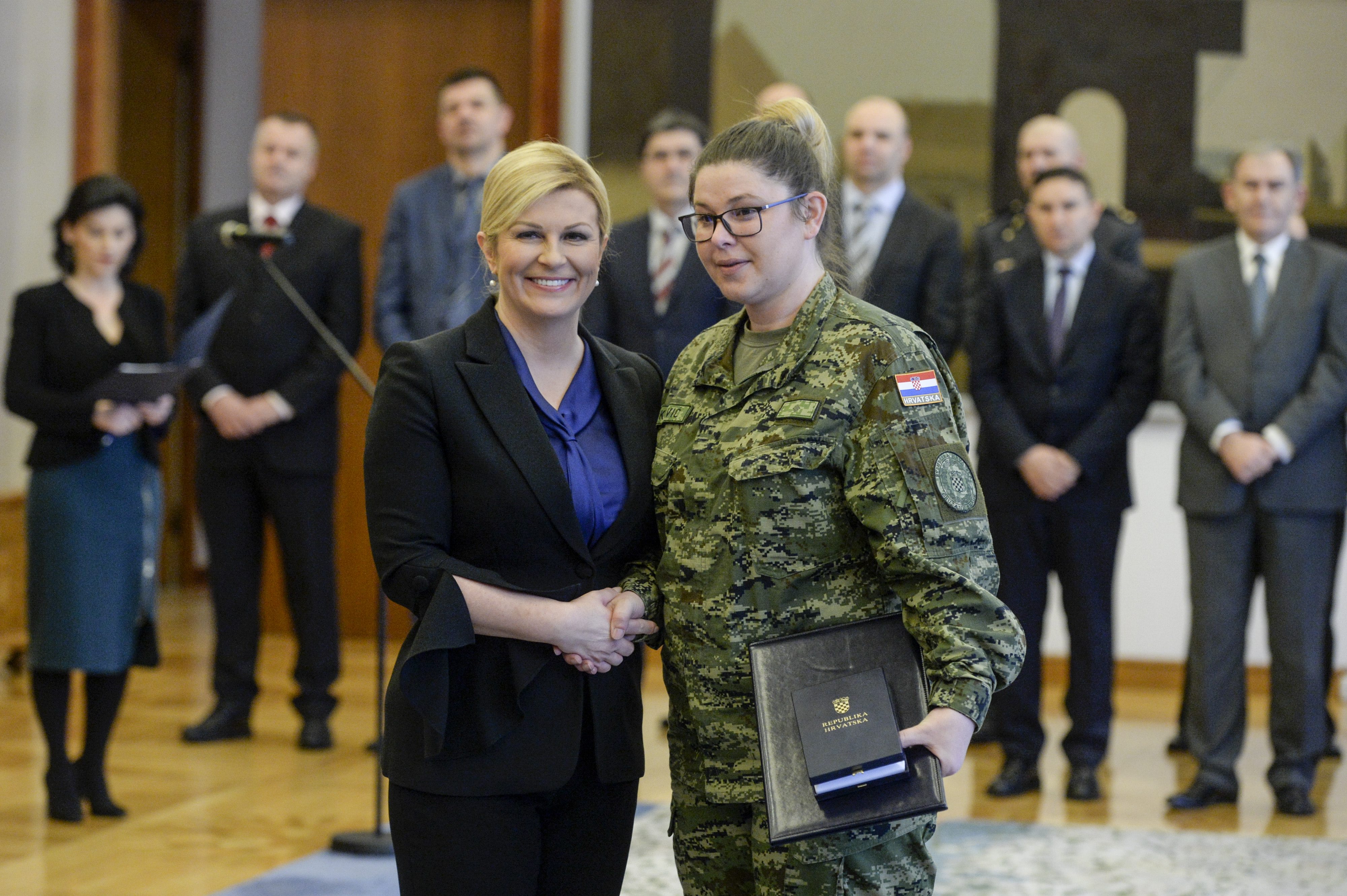 Predsjednica i pozornica Antonia Sadiković