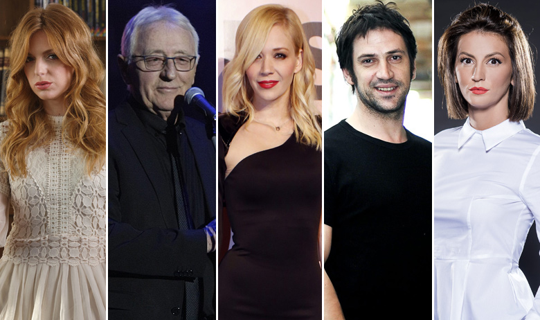 Nataša Janjić, Oliver Dragojević, Jelena Rozga, Goran Bogdan i Ivana Paradžiković