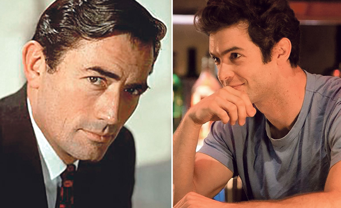 Gregory Peck (lijevo) i Ethan Gregory Peck (desno)
