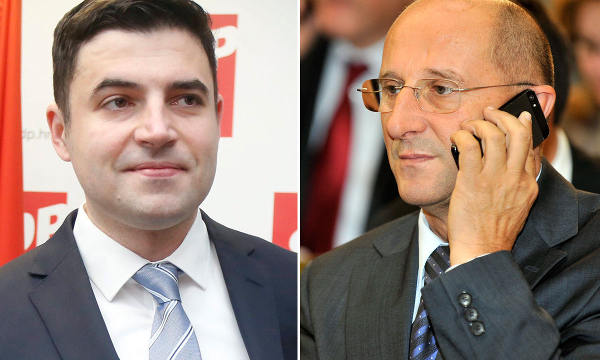 Davor Bernardić i Slobodan Ljubičić