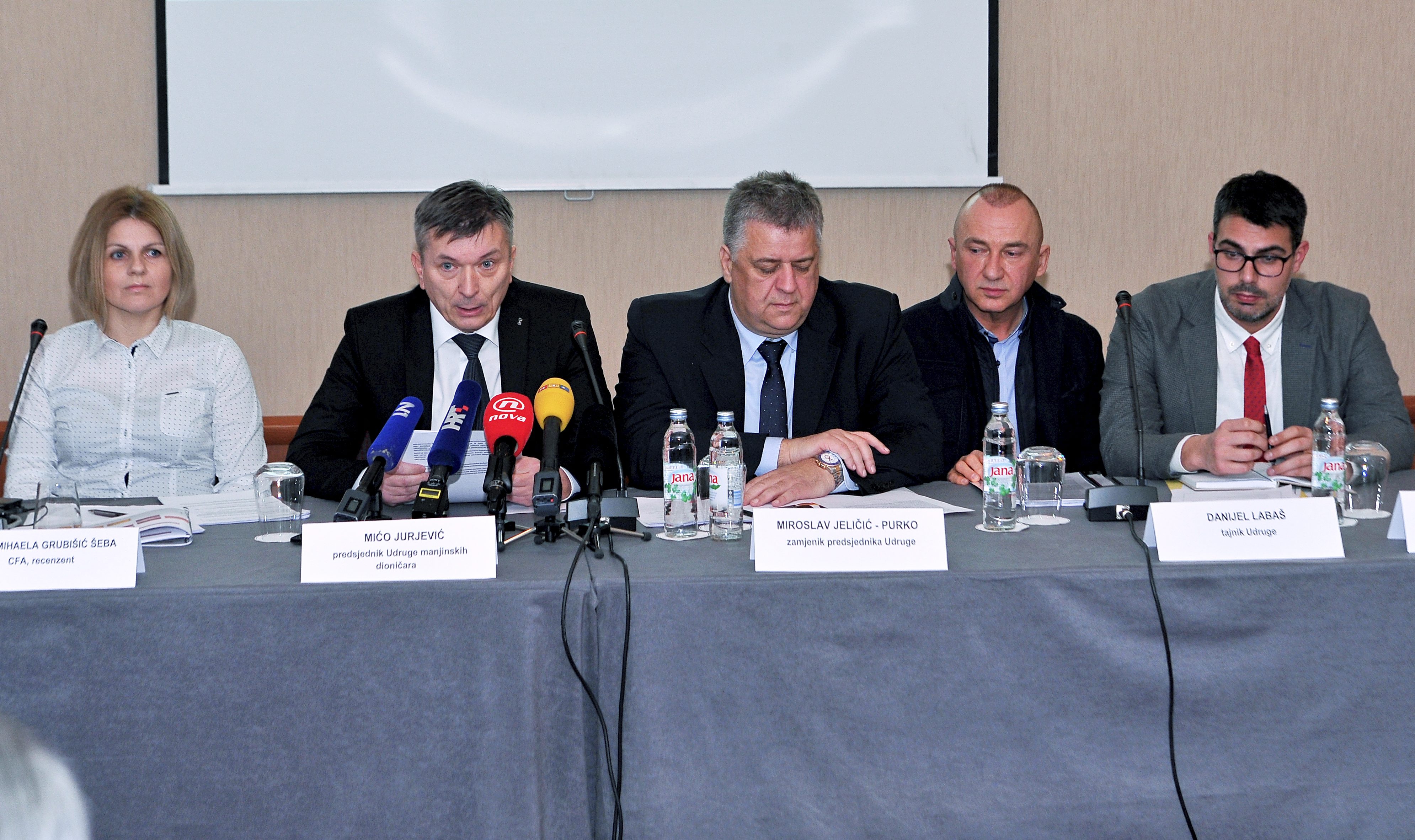 Mihaela Grubišić Šeba, Mićo Jurjević, Miroslav Jeličić Purko, Danijel Labas i Boris Ivančić