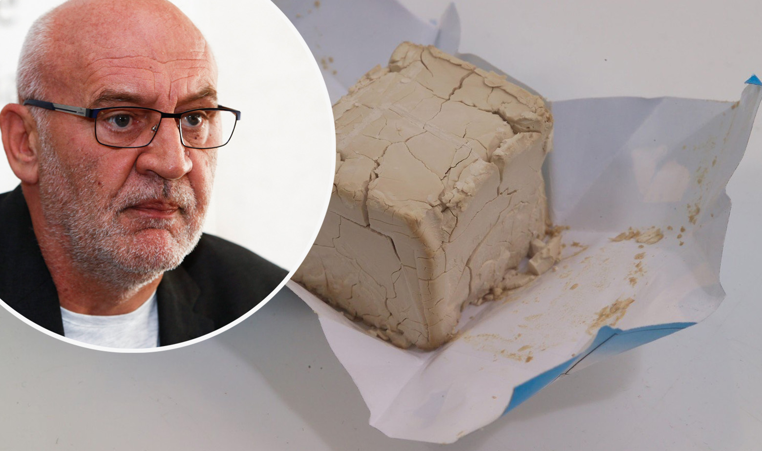 Željko Klaus i ilustracija kvasca