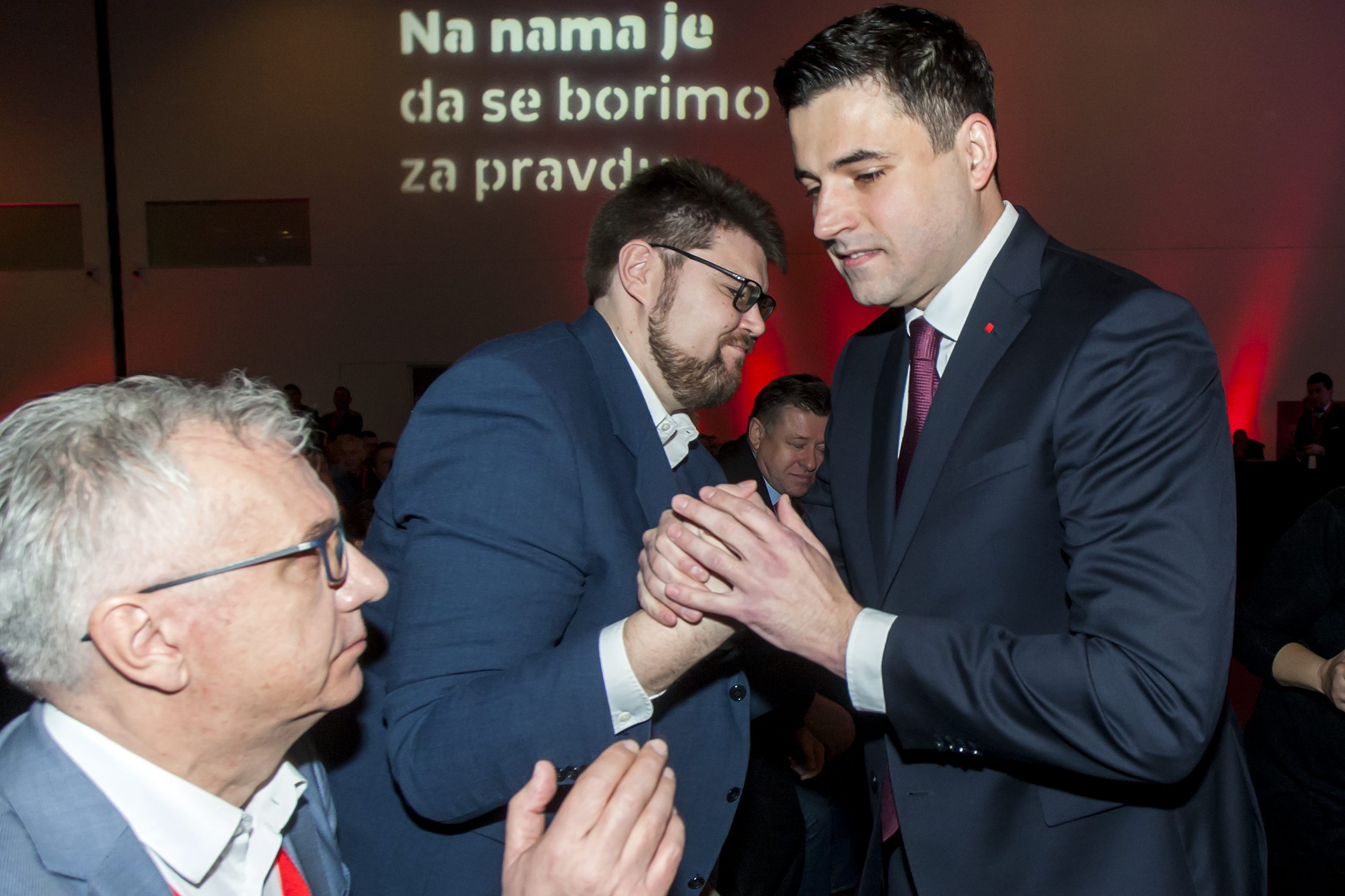Peđa Grbin, Davor Bernardić, Rajko Ostojić