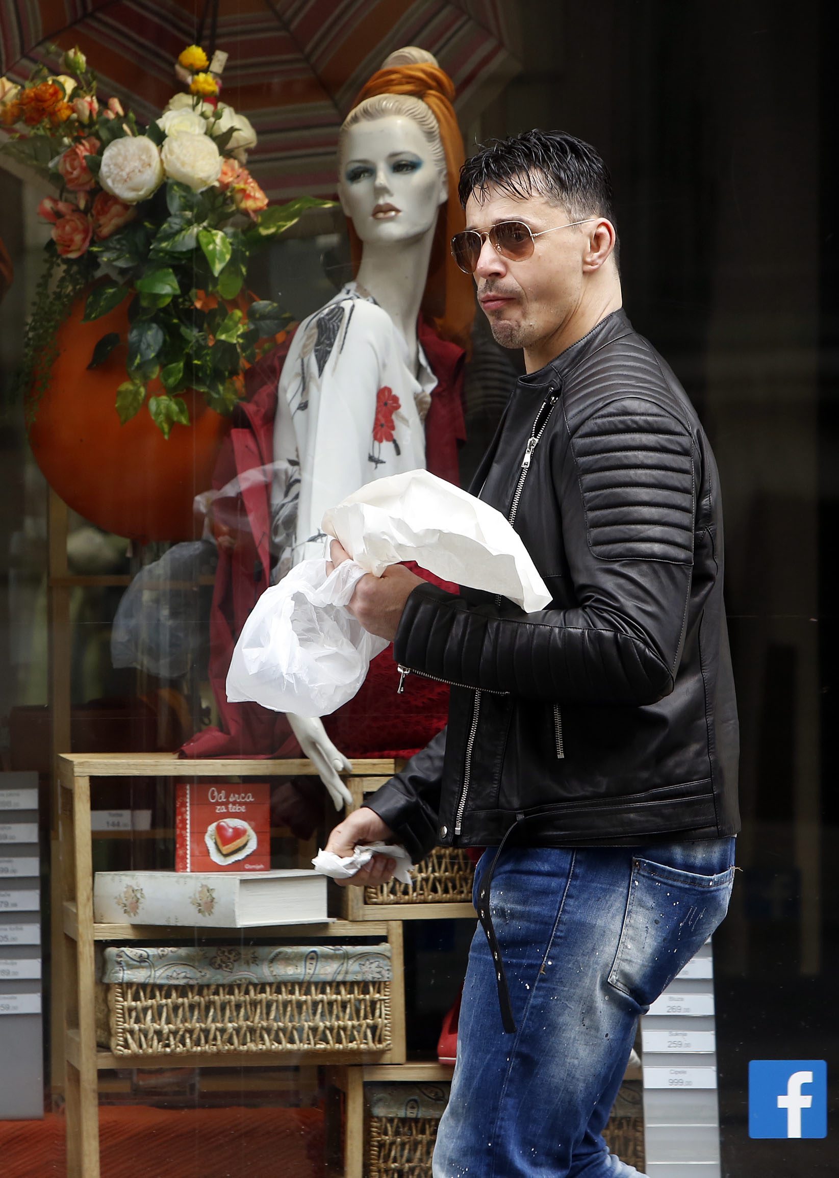 Zagreb, 10.3.2018. Poznati u šetnji 'Cvjetnim trgom' (Trg Petra Preradovića) Na fotografiji: Ico Mateković