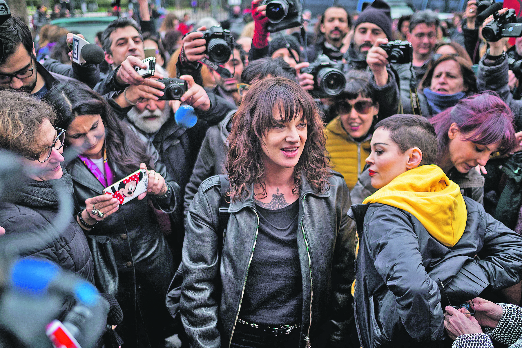 Asia Argento i Rose McGowan