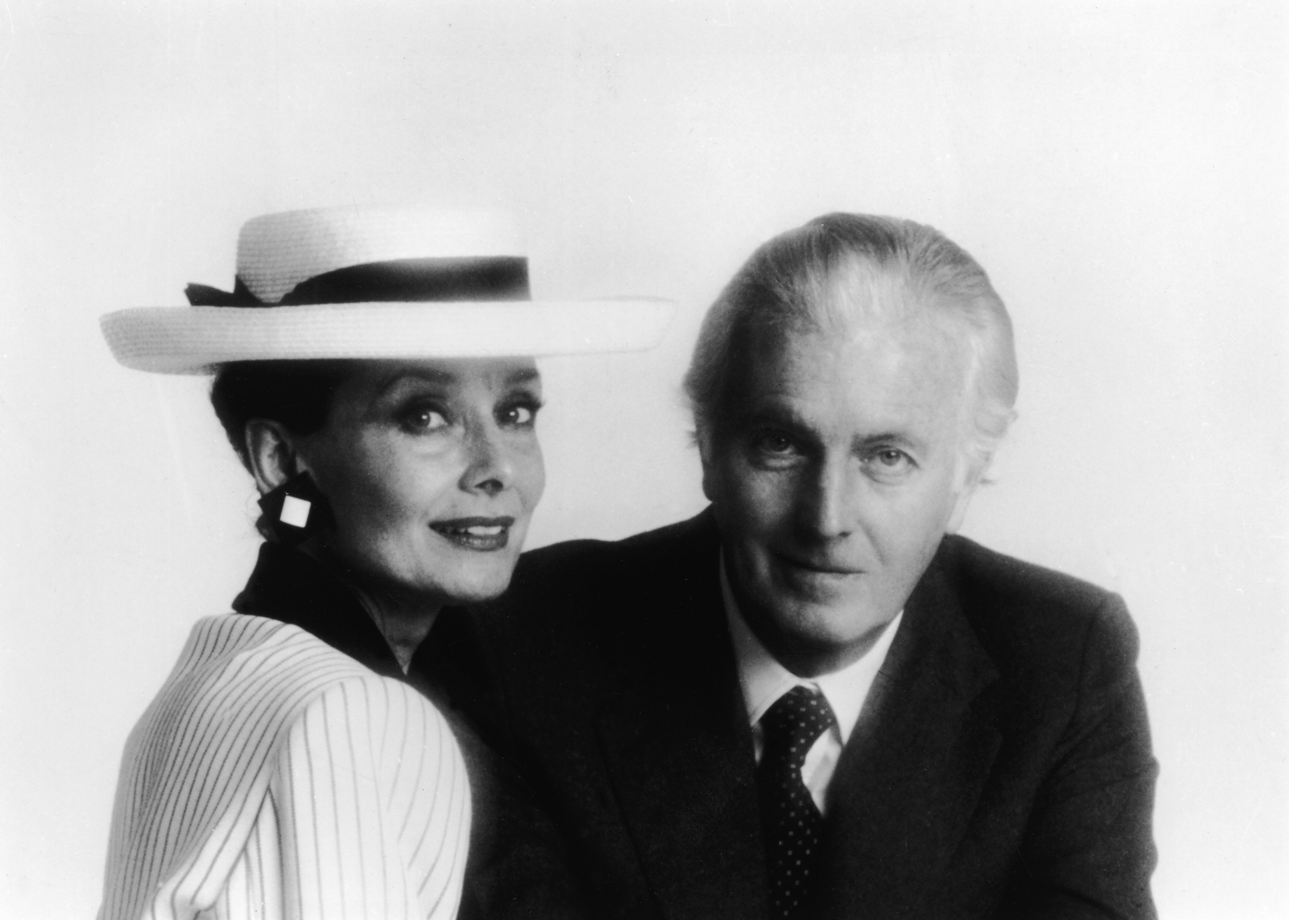 Audrey Hepburn i Hubert De Givenchy, polovica osamdesetih