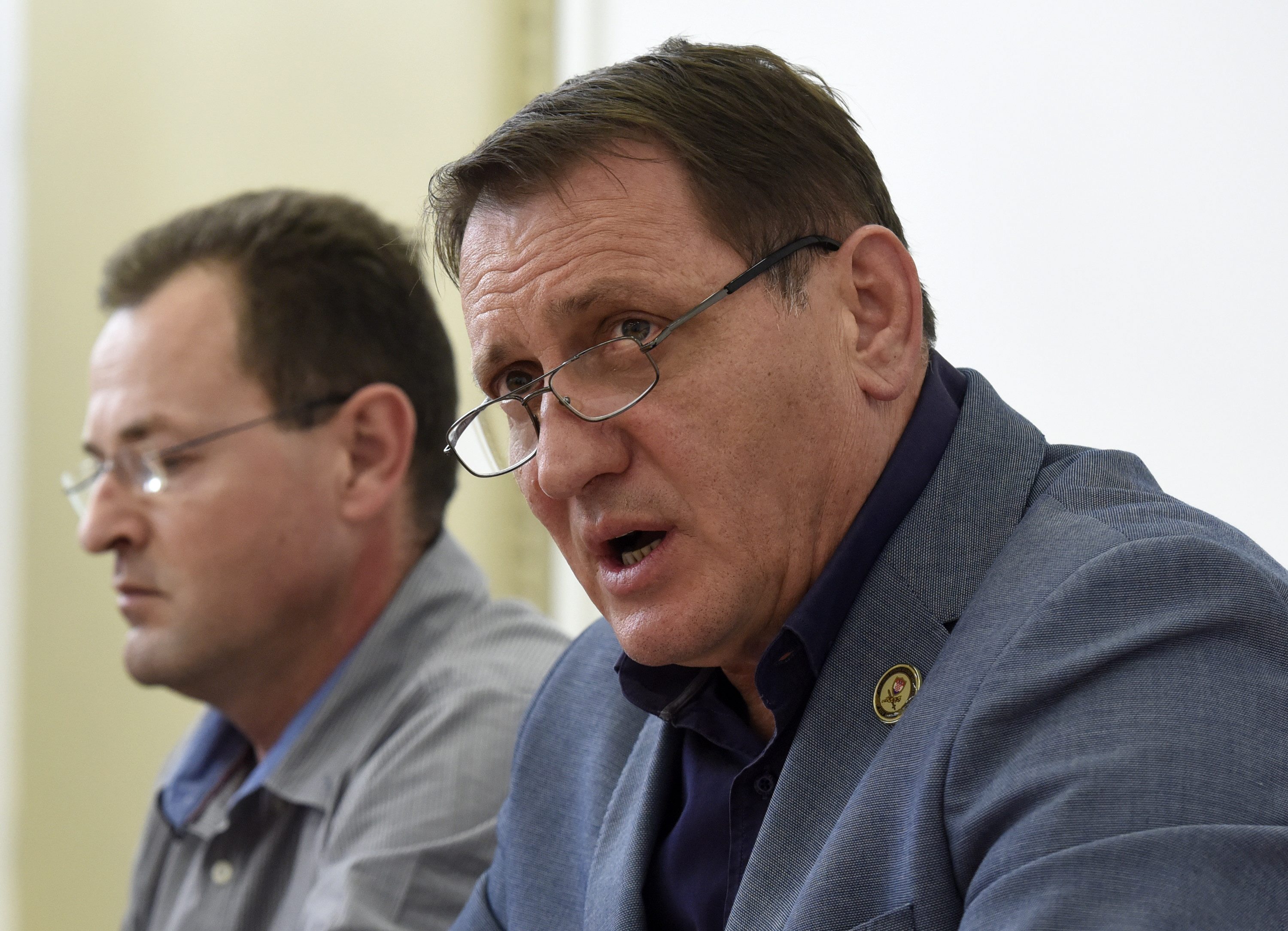 Na fotografiji: Željko Dragašević, predsjednik Miljenko Kolobarić