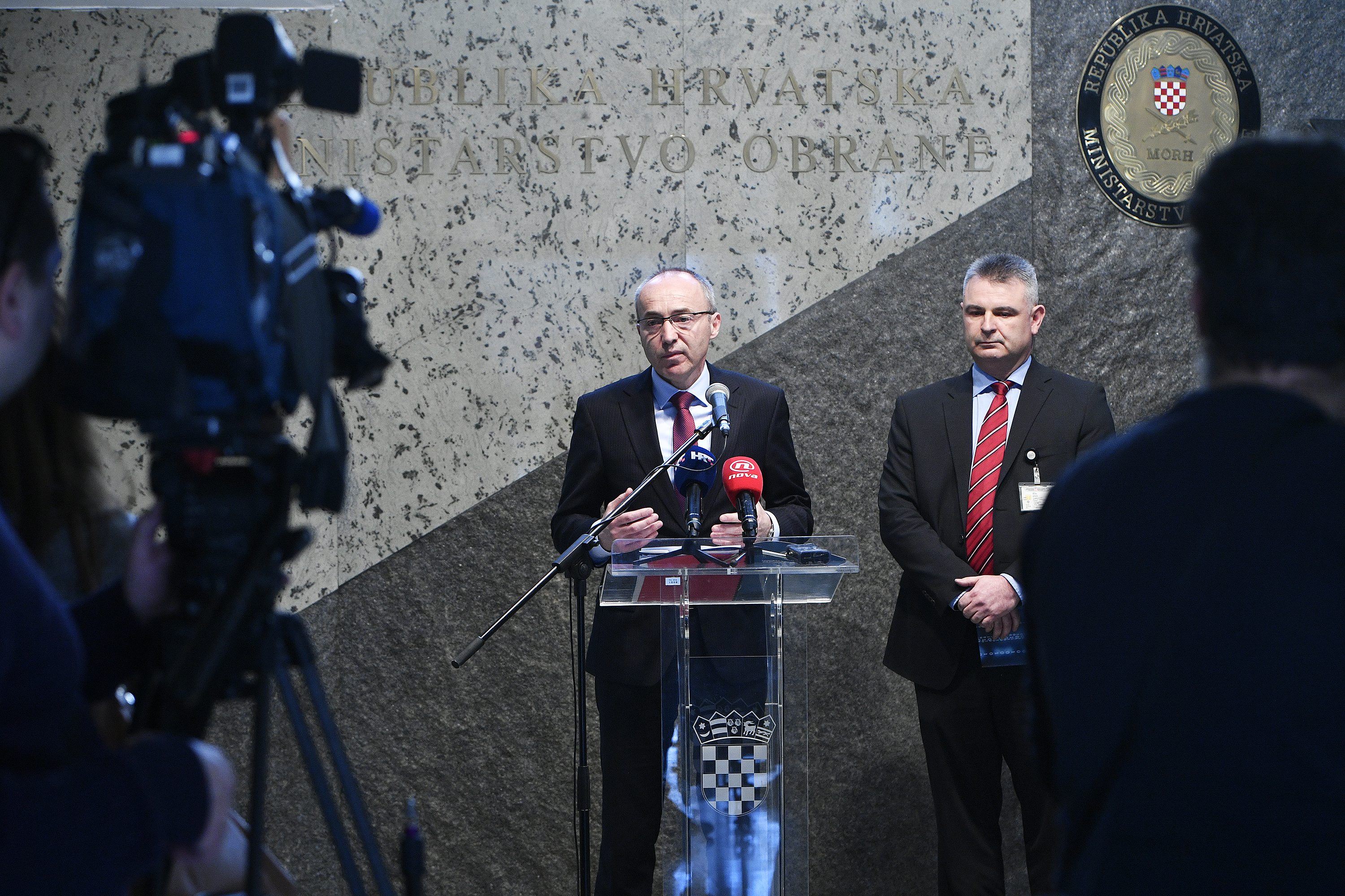 ministar obrane Damir Krstičević i direktor vježbe Bruno Bešker